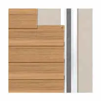 High-pressure compact laminate